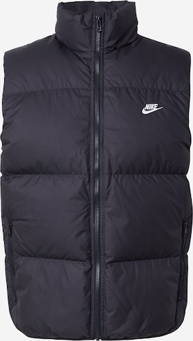 Nike Sportswear Liivi 'CLUB' värissä musta: etupuoli