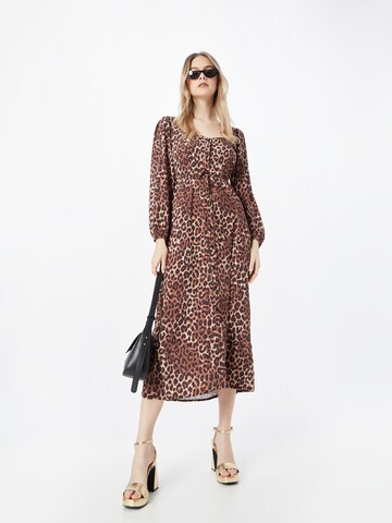 Dorothy Perkins Shirt dress 'Kitty' in Brown