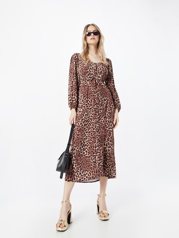 Dorothy Perkins Shirt Dress 'Kitty' in Brown