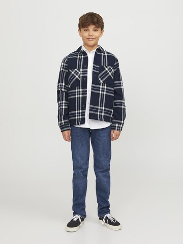 Jack & Jones Junior Regular fit Button Up Shirt 'William' in Blue