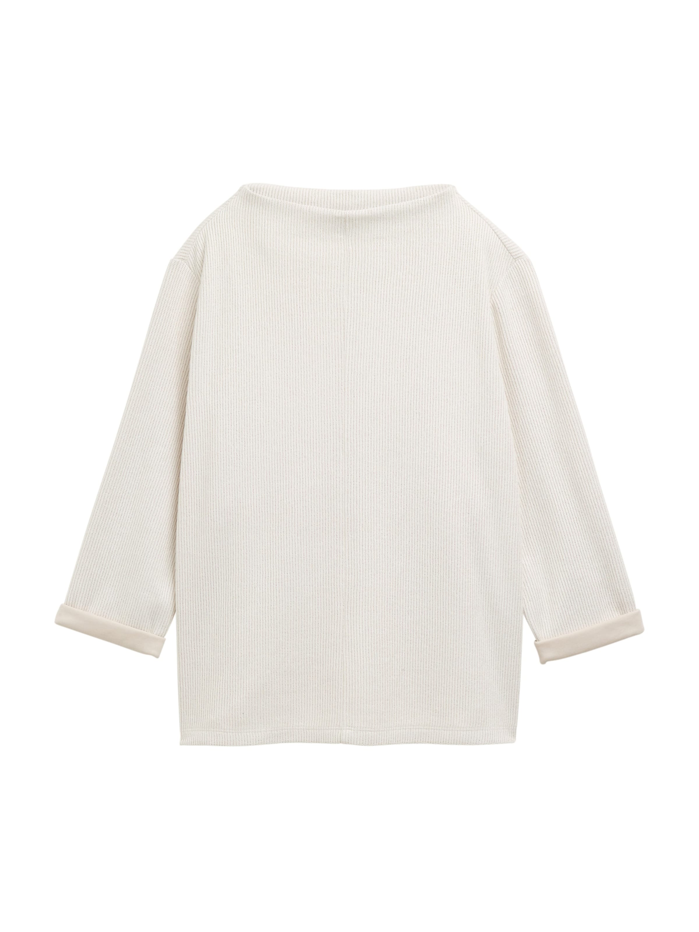 TOM TAILOR Mikina - Béžová: predná strana