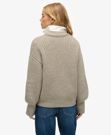 Cardigan Superdry en gris