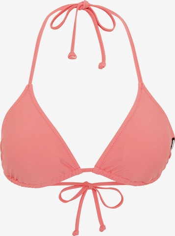 CHIEMSEE Bikini Top in Pink: front