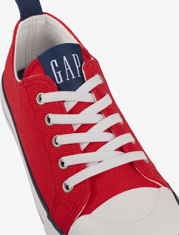 GAP Sneakers 'Houston' in Red