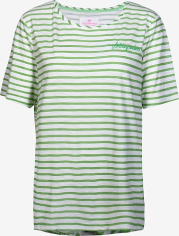 T-shirt 'Colin' LIEBLINGSSTÜCK en vert : devant