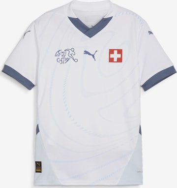 PUMA Performance Shirt 'Schweiz 2024' in White: front