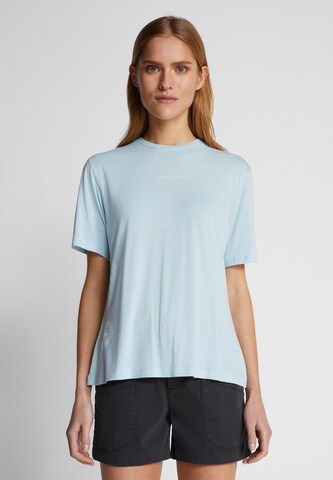 North Sails Shirt 'Free the Sea' in Blauw: voorkant