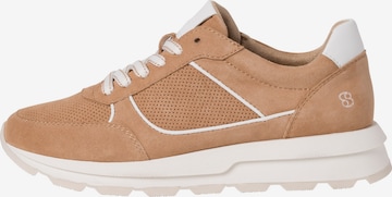 s.Oliver Sneakers laag in Beige