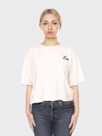 Lee Shirt 'GOOD DAY' in XS in de kleur Wit, Productweergave