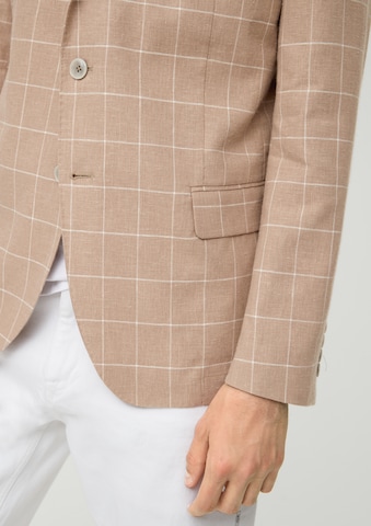 Coupe regular Veste de costume s.Oliver en beige