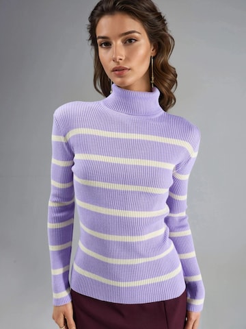 Pullover 'Pullover' di My fashion in lilla: frontale