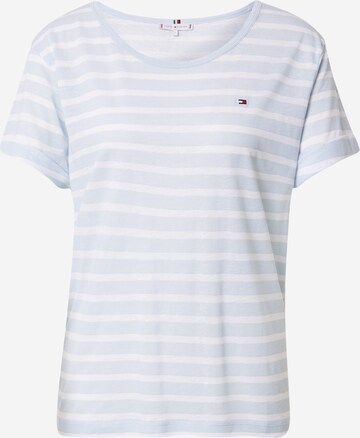 TOMMY HILFIGER Regular T-shirt 'Vikki' i blå: framsida