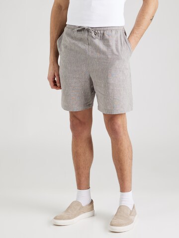 TRAPP Regular Pants 'Jim' in Grey: front