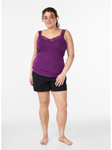 Haut 'Mcassie' Zizzi en violet