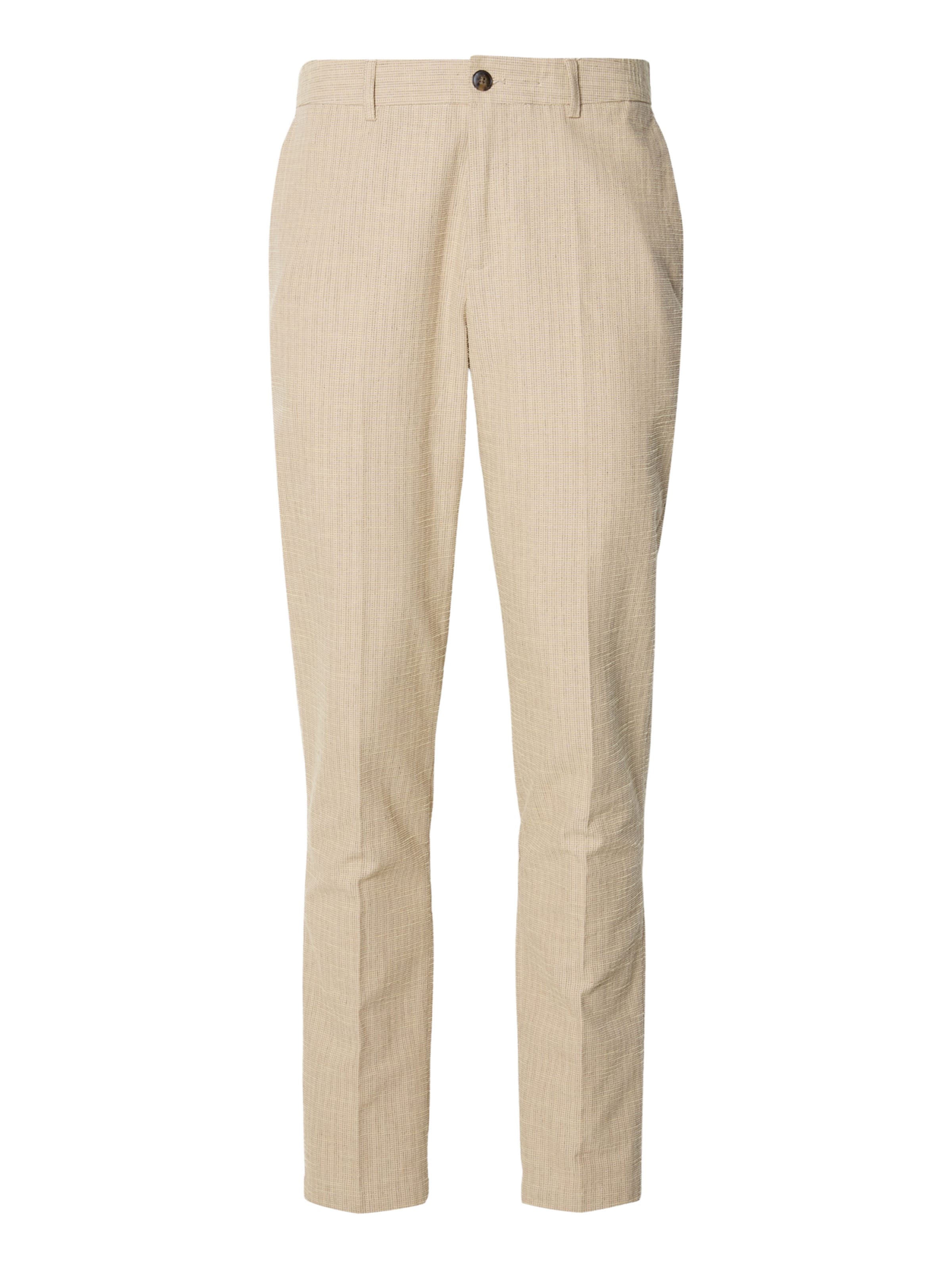Coupe slim Pantalon à plis 'STUART' SCOTCH & SODA en beige : devant
