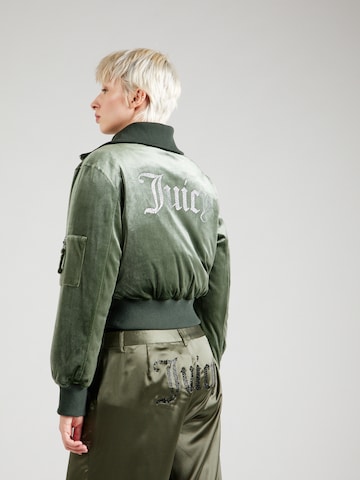 Juicy Couture Prechodná bunda 'CLASSIC' - Zelená