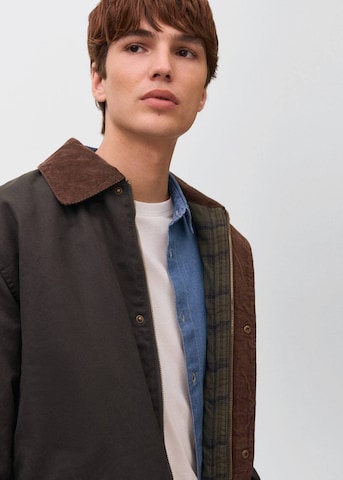 MANGO TEEN Between-Season Jacket in Brown