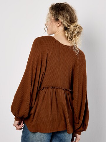 T-shirt Apricot en marron