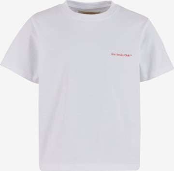 Another Cotton Lab Särk 'Slow Sunday Cacao Club', värv valge: eest vaates