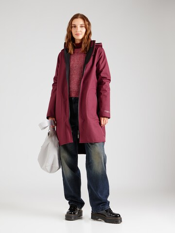 Giacca funzionale 'Rain128' di ILSE JACOBSEN in rosso