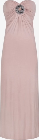 Chic by Lirette Jurk 'Strapless dress Natural' in Roze: voorkant