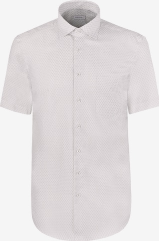 Fit confort Chemise business SEIDENSTICKER en beige : devant