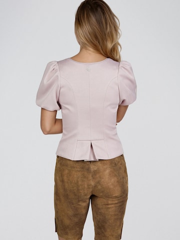 Blouse folklorique 'Herlingen' SPIETH & WENSKY en rose