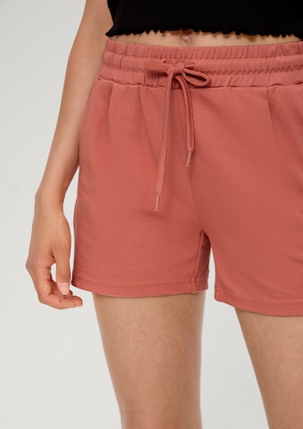 QS Regular Shorts in Orange