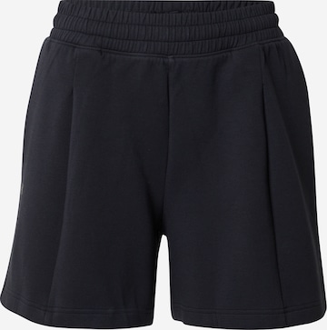 UNDER ARMOUR - Loosefit Calças de desporto 'Unstoppable' em preto: frente