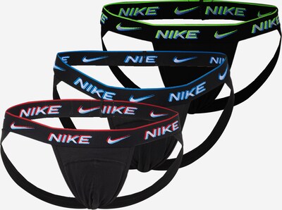 NIKE Athletic Underwear 'Jock' in Royal blue / Fire red / Black / White, Item view