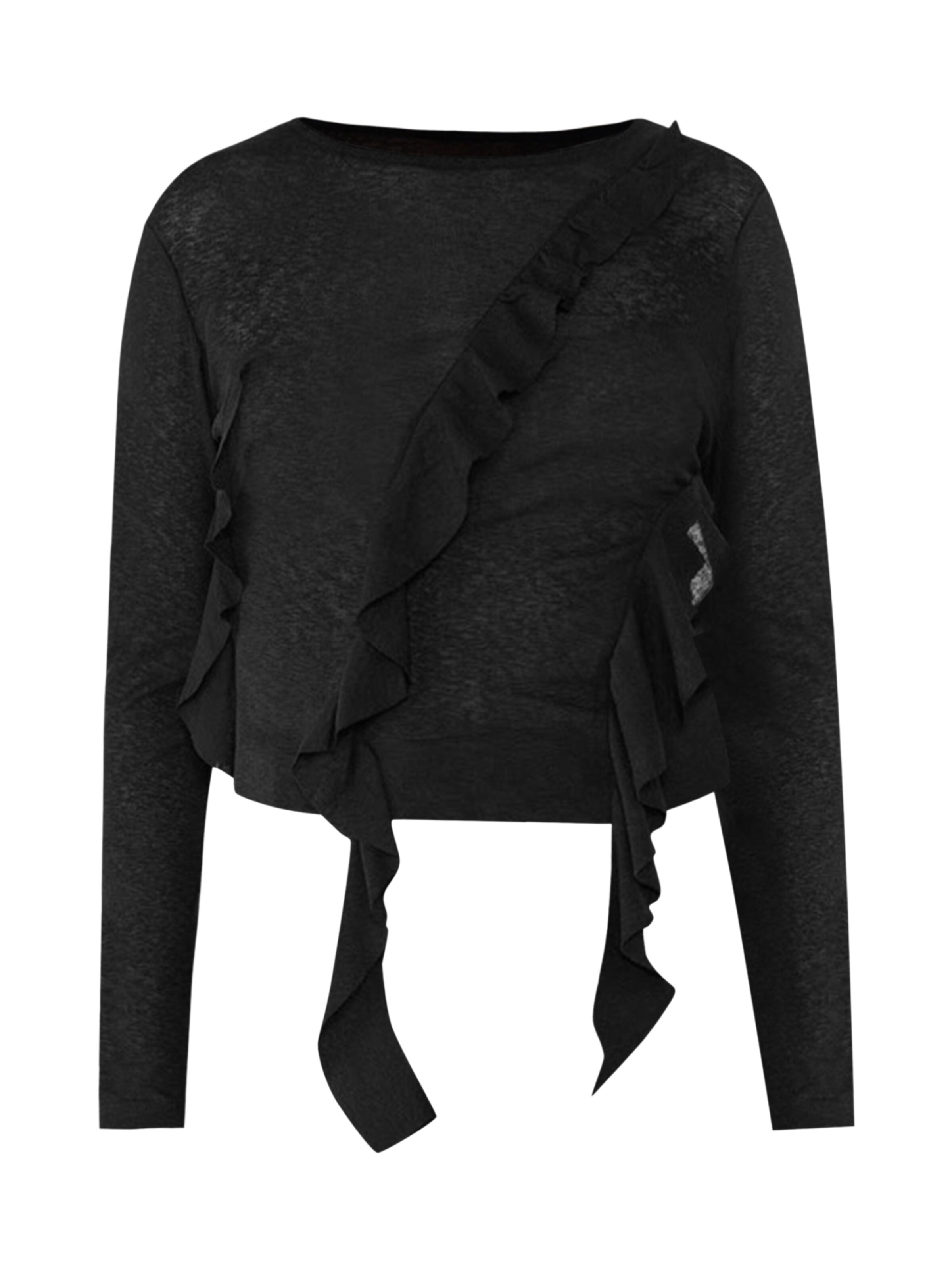 No Matter What Shirt in Black: front