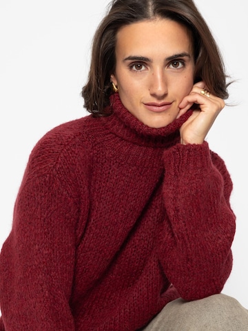SASSYCLASSY Oversized Sweater in Red