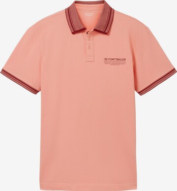 TOM TAILOR Shirt in Orange: front