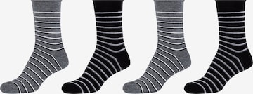 camano Socken in Grau: predná strana