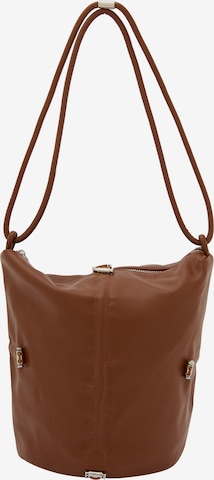 Geantă de umăr de la faina pe maro: față