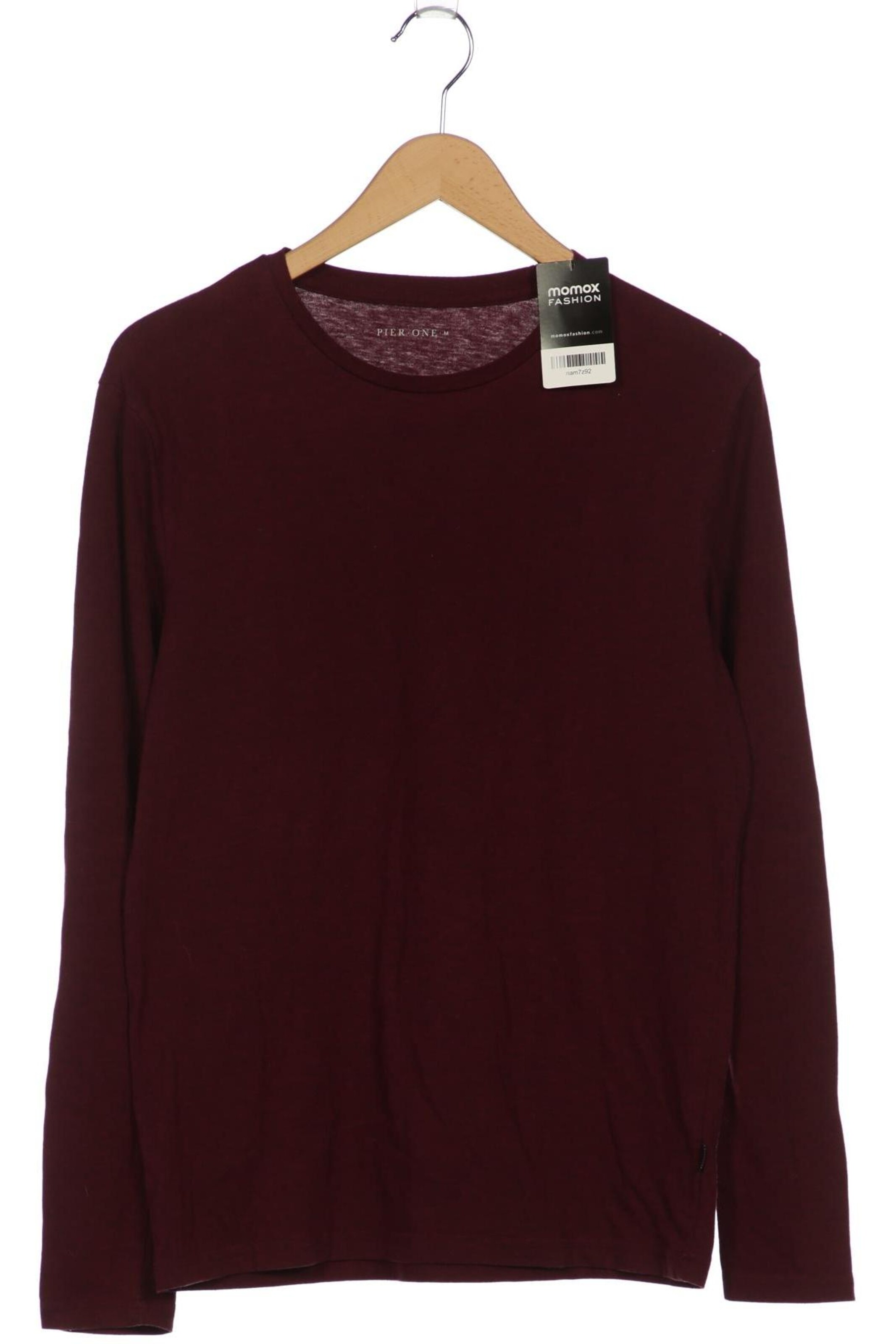Pier One Langarmshirt M in Bordeaux ABOUT YOU