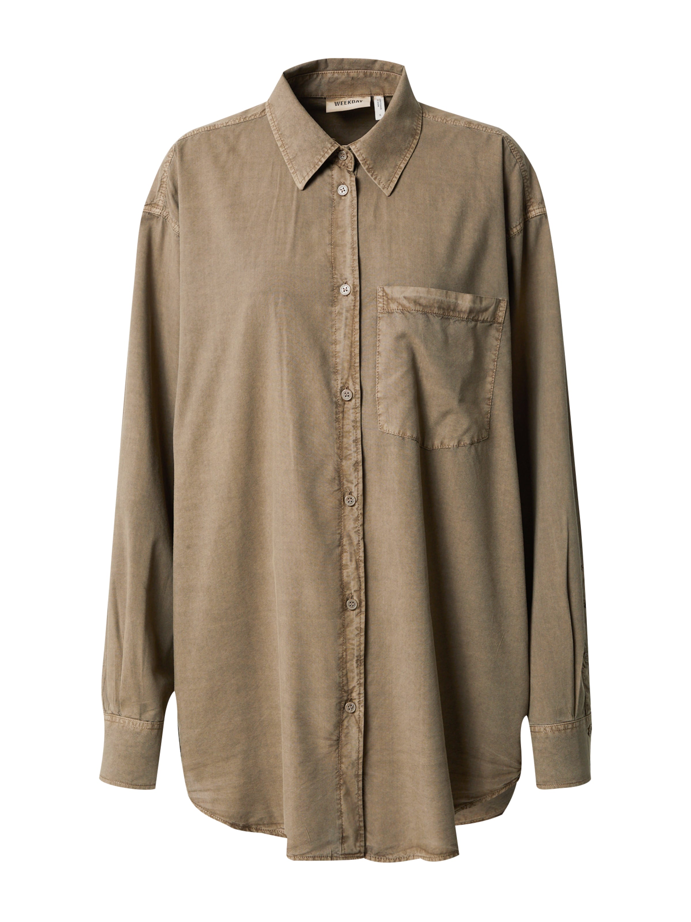 WEEKDAY Halenka 'Jody' – hnědá: přední strana