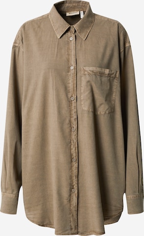 WEEKDAY Blouse 'Jody' in Brown: front