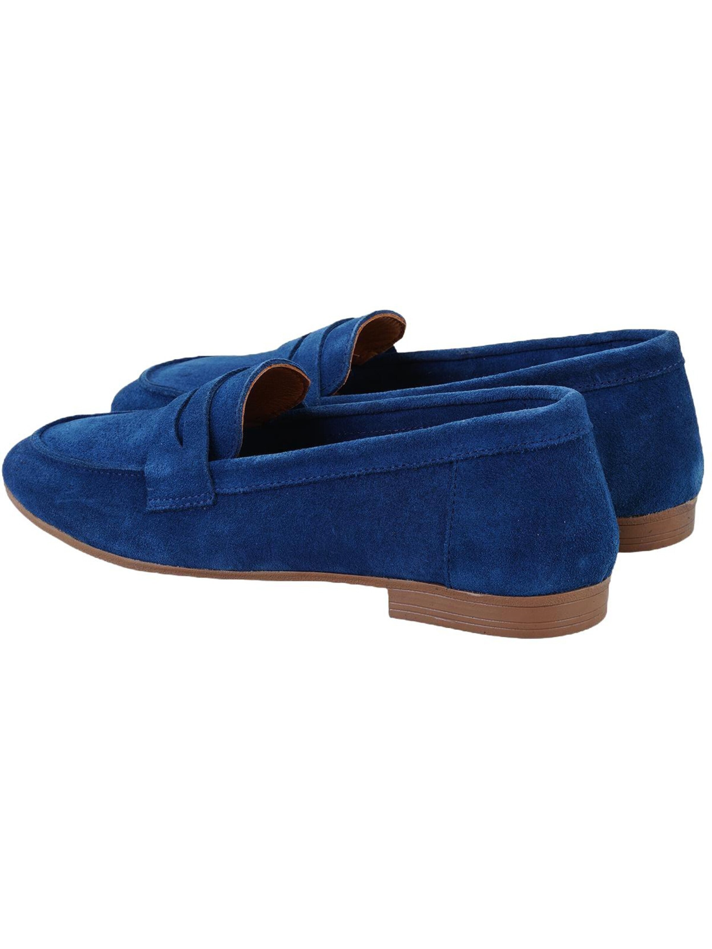 Mocassin Desa en bleu