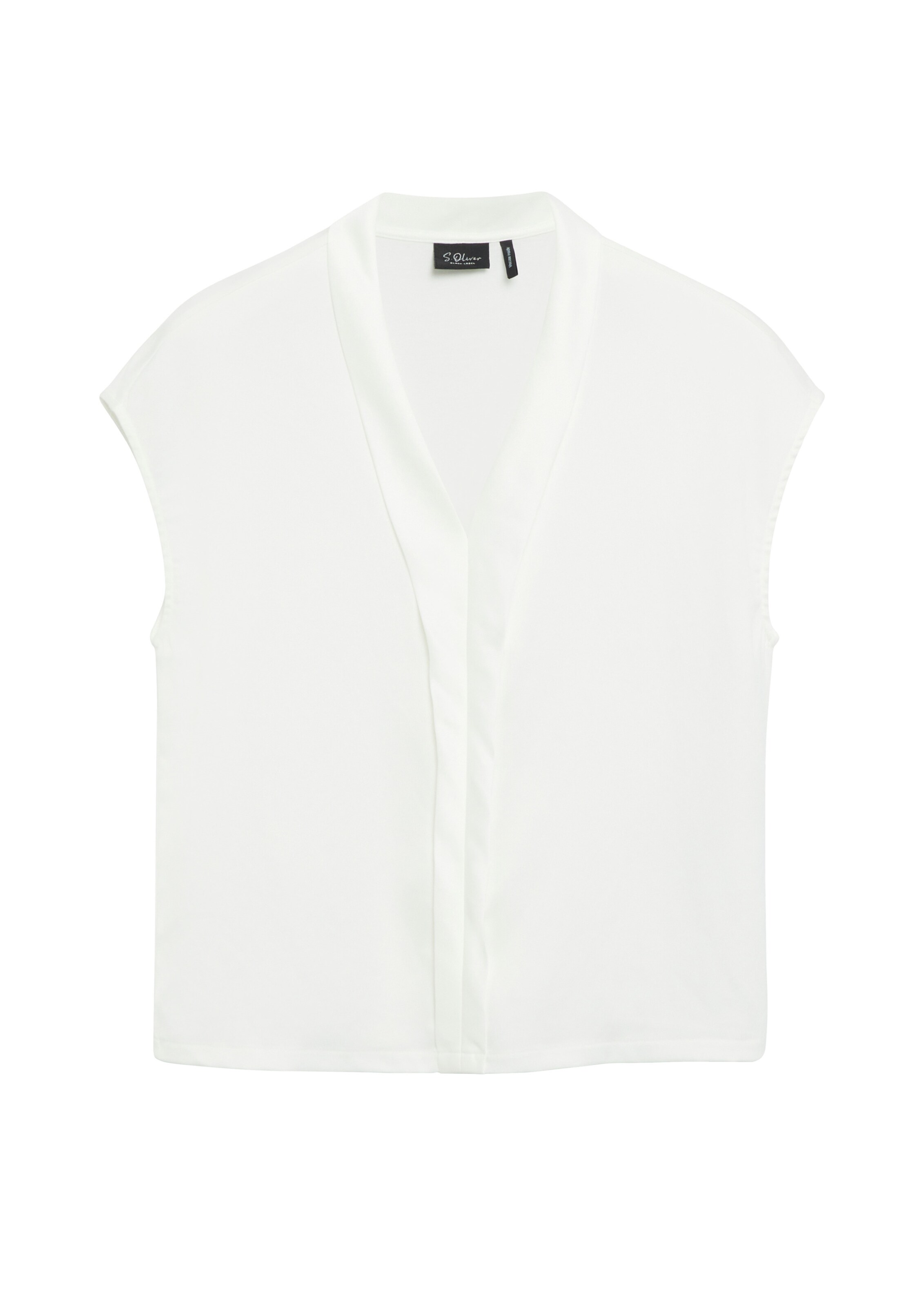 s.Oliver Bluse in Beige: Vorderseite