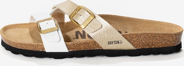 Bayton Чехли 'CLEO' в бяло: отпред