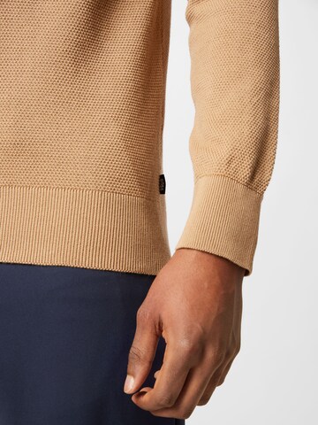 BOSS Pullover 'Ecaio' in Beige