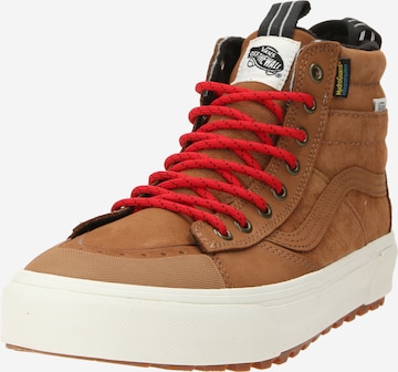 VANS Σνίκερ ψηλό 'SK8-Hi' σε καφέ: μπροστά