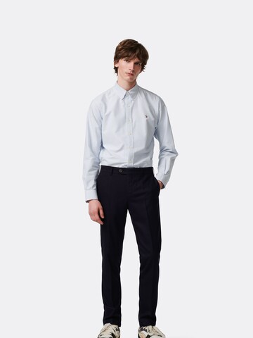 Coupe slim Pantalon chino 'REDA FLEXO' MMXGERMANY en bleu