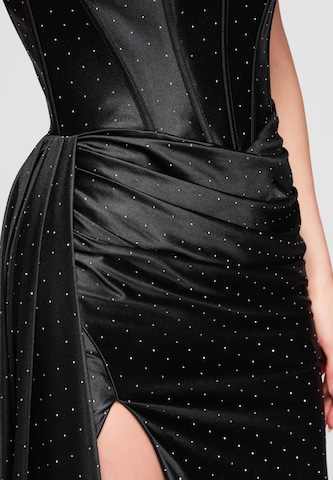 Robe de soirée Ombre en noir