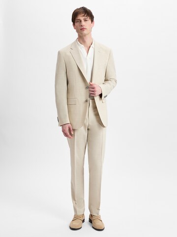 BOSS Regular fit Colbert 'Jasper' in Beige