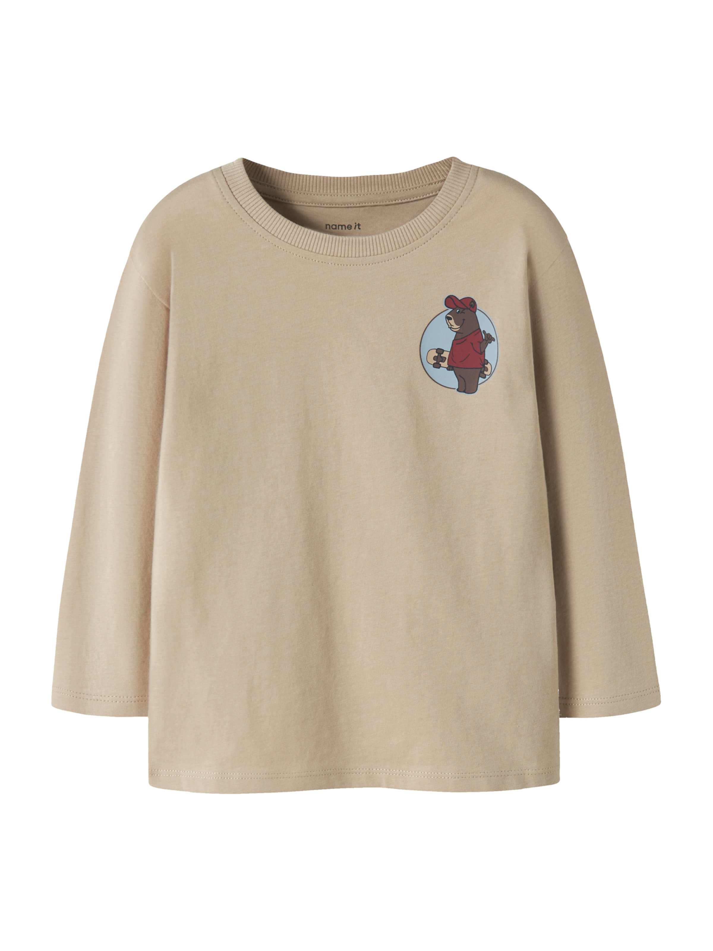 NAME IT - Camiseta 'NMMVELIX' en marrón: frente