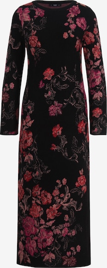 IVKO Strickkleid 'Furnishing Florals' in dunkelbraun, Produktansicht