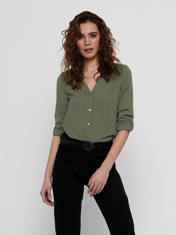 ONLY Blouse in Groen: voorkant