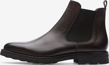 LOTTUSSE Chelsea boots in Bruin: voorkant